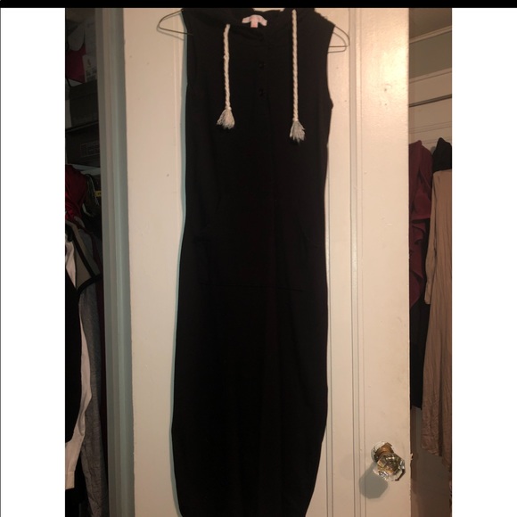 Black hoodie dress - Picture 5 of 7